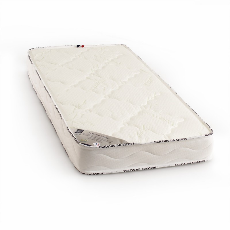 Matelas Bébé 70x140 Mousse Bambou- Fabriqué en France